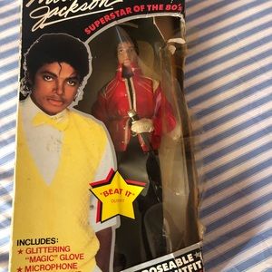 New in box Micheal Jackson doll